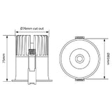 Sola Series 85mm Downlight