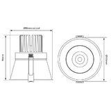 Sola Series Adjustable Downlight