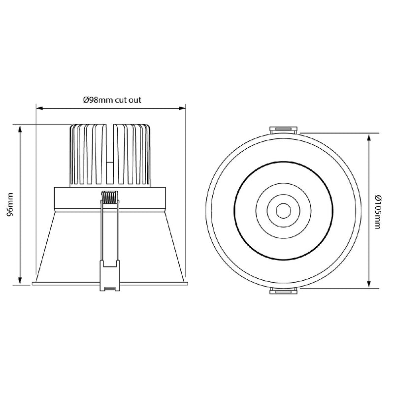 Sola Series Adjustable Downlight