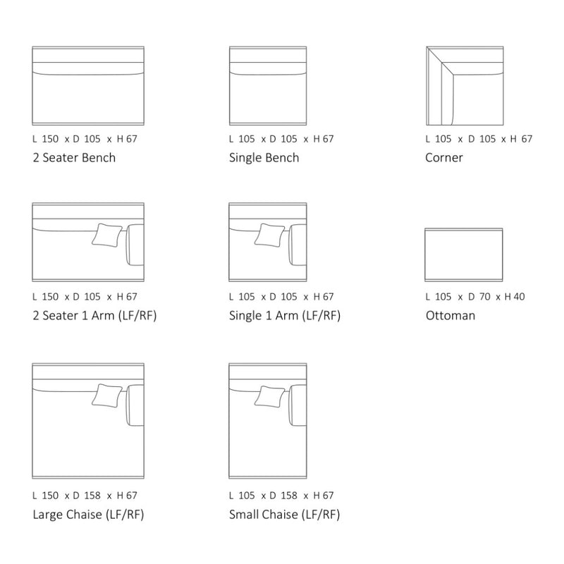 Big Easy Modular Sofa - Corner