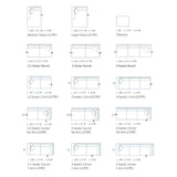 Capeshank Modular Sofa - 2.5 Seater Bench