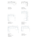 Capeshank Modular Sofa - 2.5 Seater Bench