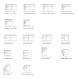 Dempsey Modular Sofa - Angle Corner (45 deg)