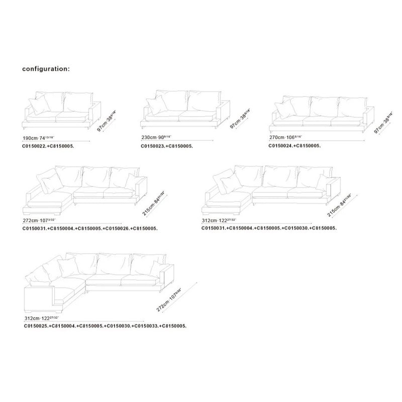 Lazytime Sofa - Three Seater Sofa (C0150004)