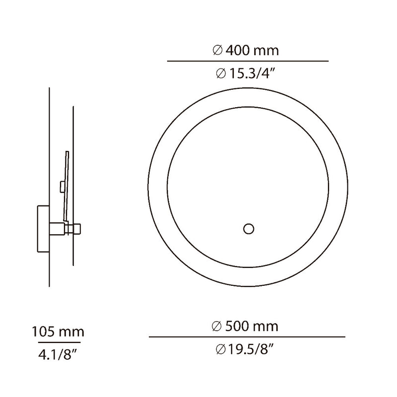 Eclipsi Wall Light