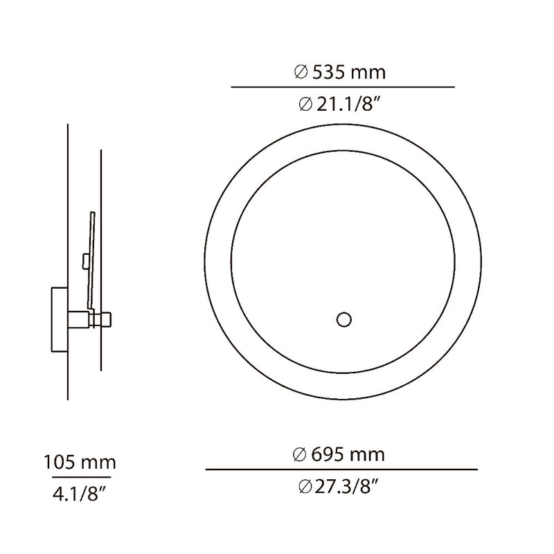 Eclipsi Wall Light