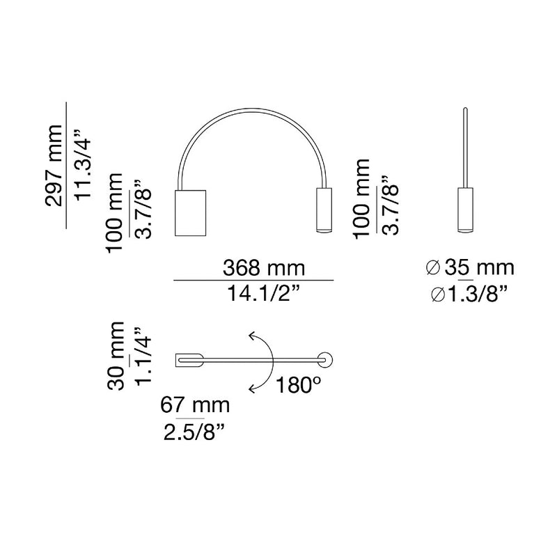 Volta Wall Light