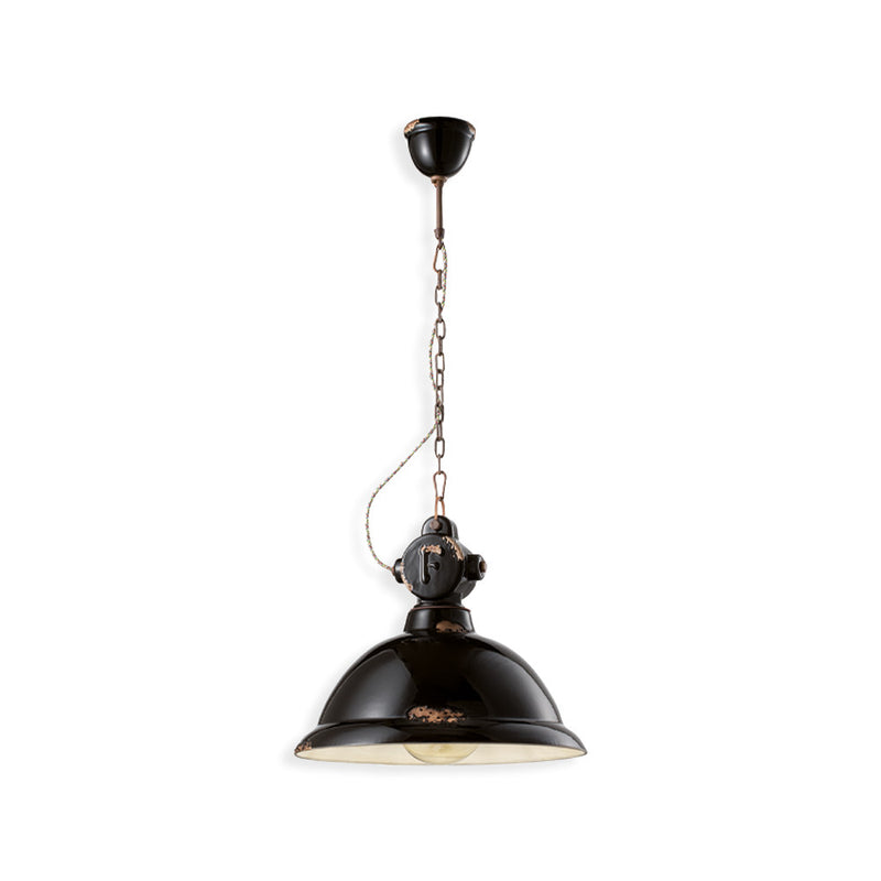 Industrial Shaded Pendant Light