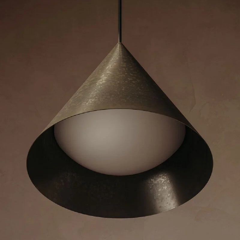 Cone Outdoor Pendant Light