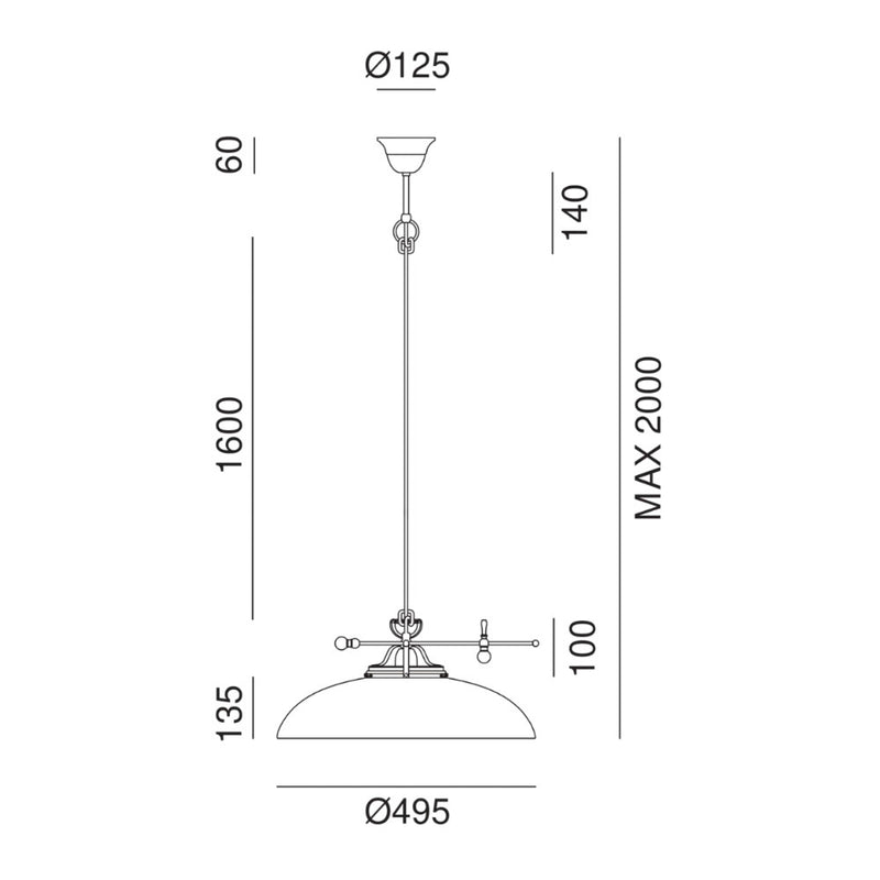 Country Pendant Light