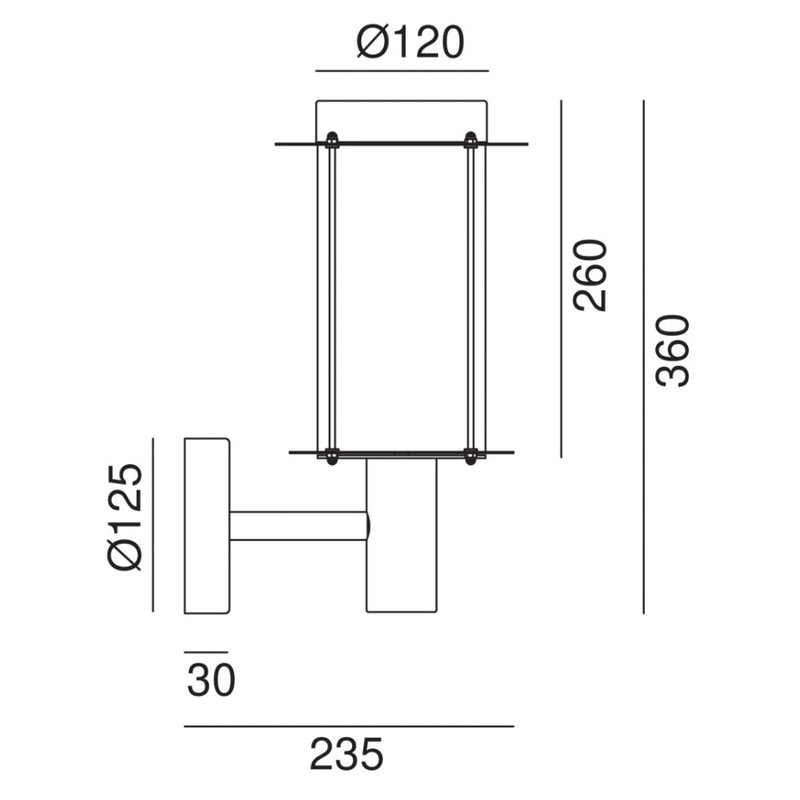 Loggia Wall Light